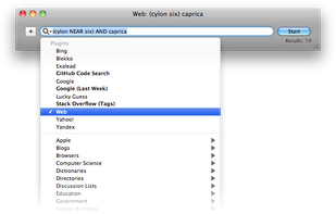 DEVONagent screenshot 1