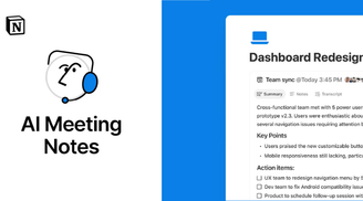 Notion adds AI Meeting Notes, enterprise search, and model picker image