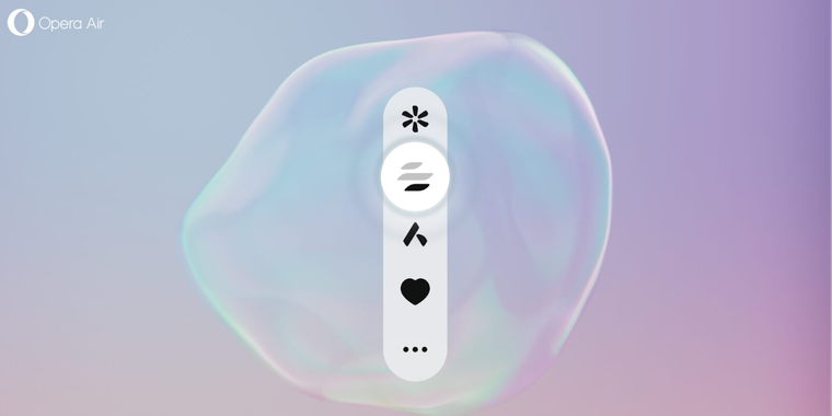 Opera Air enhances Body Battery and adds changes to Boosts feature