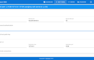 Persistent SSH screenshot 1