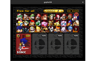 gopher64 screenshot 1