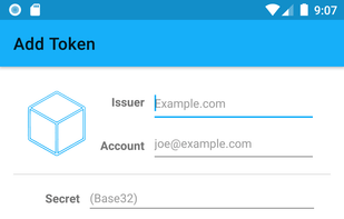FreeOTP+ screenshot 2