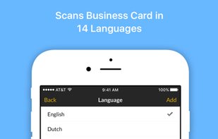 Zoho Card Scanner screenshot 3