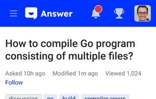 Question Post on Mobile