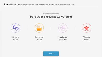 MacFly Pro Assistant - Junk found
