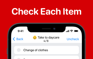 CheckYourList screenshot 2