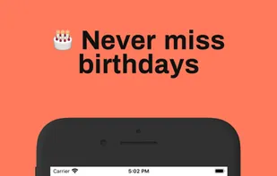 See upcoming birthdays