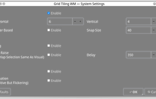 GridWM (KDE Plasma) screenshot 3