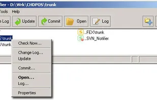 SVN Notifier screenshot 1