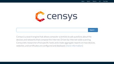 Censys screenshot 1