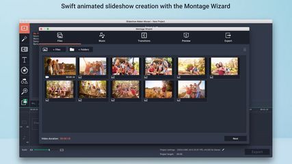 Movavi Slideshow Maker screenshot 1