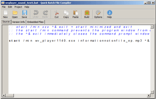 Quick Batch File Compiler screenshot 1