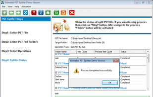 Voimakas Split PST screenshot 3