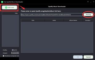 Spotify Music Downloader screenshot 1