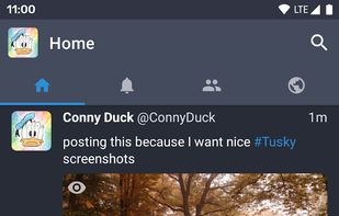 Tusky screenshot 1