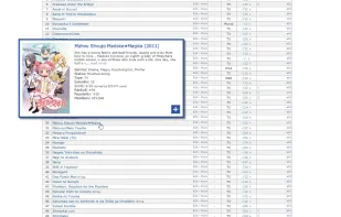 MAL HoverInfo screenshot 1