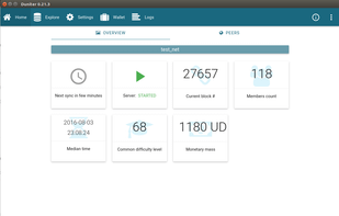 Duniter screenshot 2