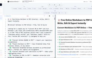 MarkdownToPDF screenshot 1