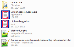 Simple Clipboard Logger screenshot 3