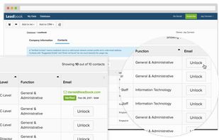 Leadbook screenshot 1