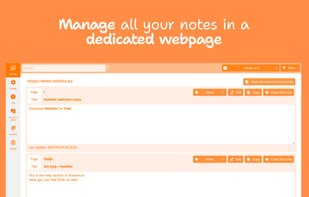 Notefox screenshot 2