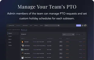 Manage Your Team's PTO