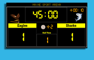 Soccer Scoreboard screenshot 1