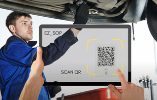 The barcode scanning feature in EZ_SOP simplifies how you access your SOPs, making it faster and more efficient than ever. With barcode scanning, employees on the floor or in the field can access SOPs on-the-go, ensuring they get work instructions or other modules just with a single step.