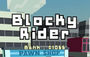 Blocky Rider screenshot 1