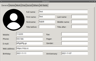 vCard Studio screenshot 1