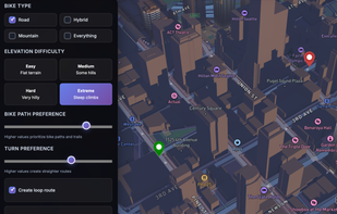 RouteScout screenshot 1
