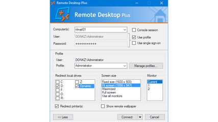 Remote Desktop Plus screenshot 1