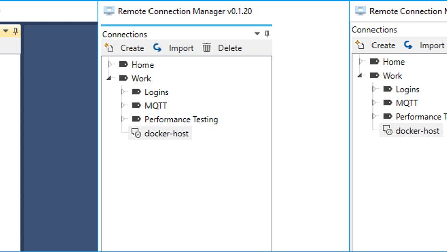 Remote Connection Manager: Windows application, which features remote ...
