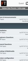 Sub-Forums List View