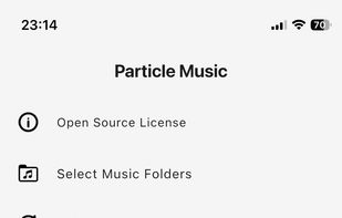 Particle Music screenshot 1