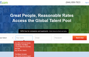 Staff.com screenshot 1