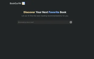 BookSurfAI screenshot 1