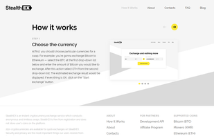 StealthEX.io screenshot 3