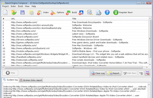 Search engine composer screenshot 1