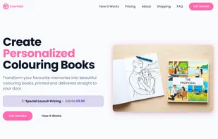 Screenshot of the website