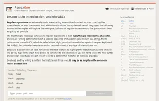 RegexOne screenshot 1