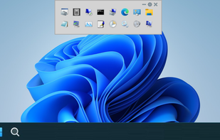 Din Quick Launch Toolbar screenshot 2