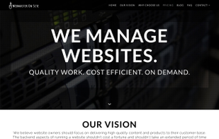 Webmaster On Site screenshot 1