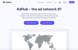 AdHub Index Page