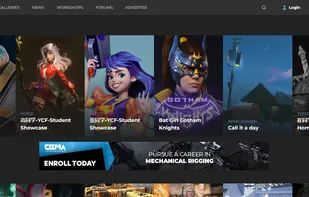 CGSociety screenshot 1