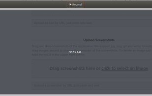 Peek GIF Screen Recorder screenshot 2