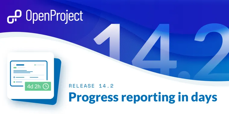 OpenProject 14.2 released with enhanced time recording and improved project attributes image