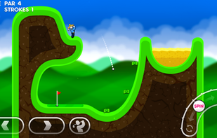 Super Stickman Golf screenshot 2