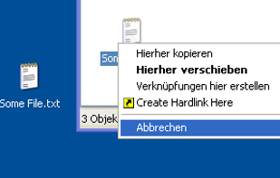 NTFS Link screenshot 1