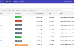 Terraform Cloud screenshot 1